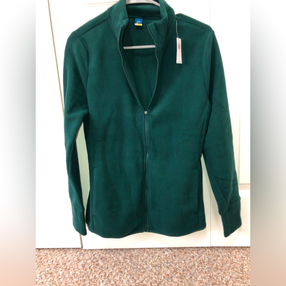 Women’s Old Navy Zip up Green Jacket Size Small